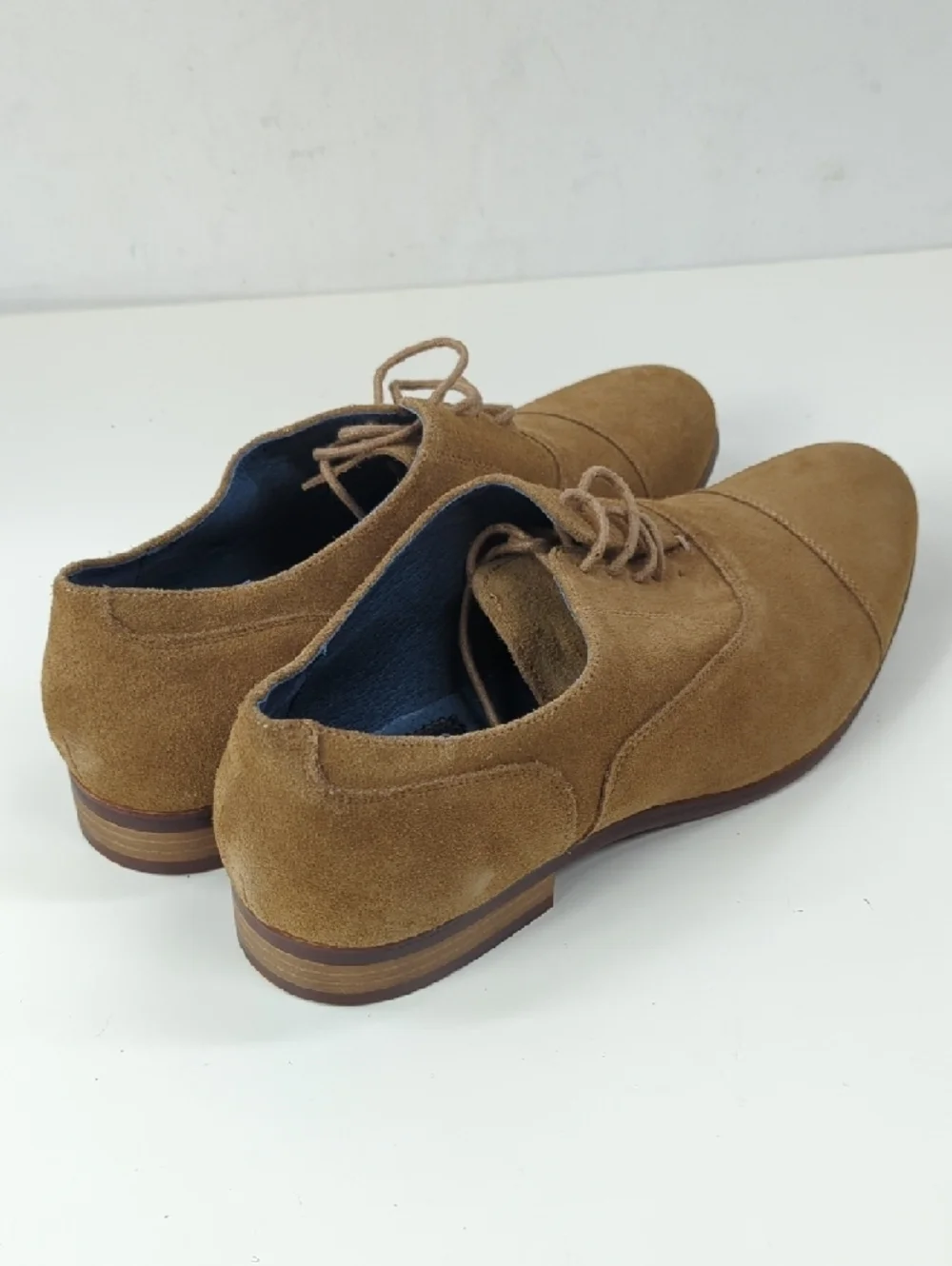 Blake McKay Melvern Tan Leather Oxford Shoes Size 11